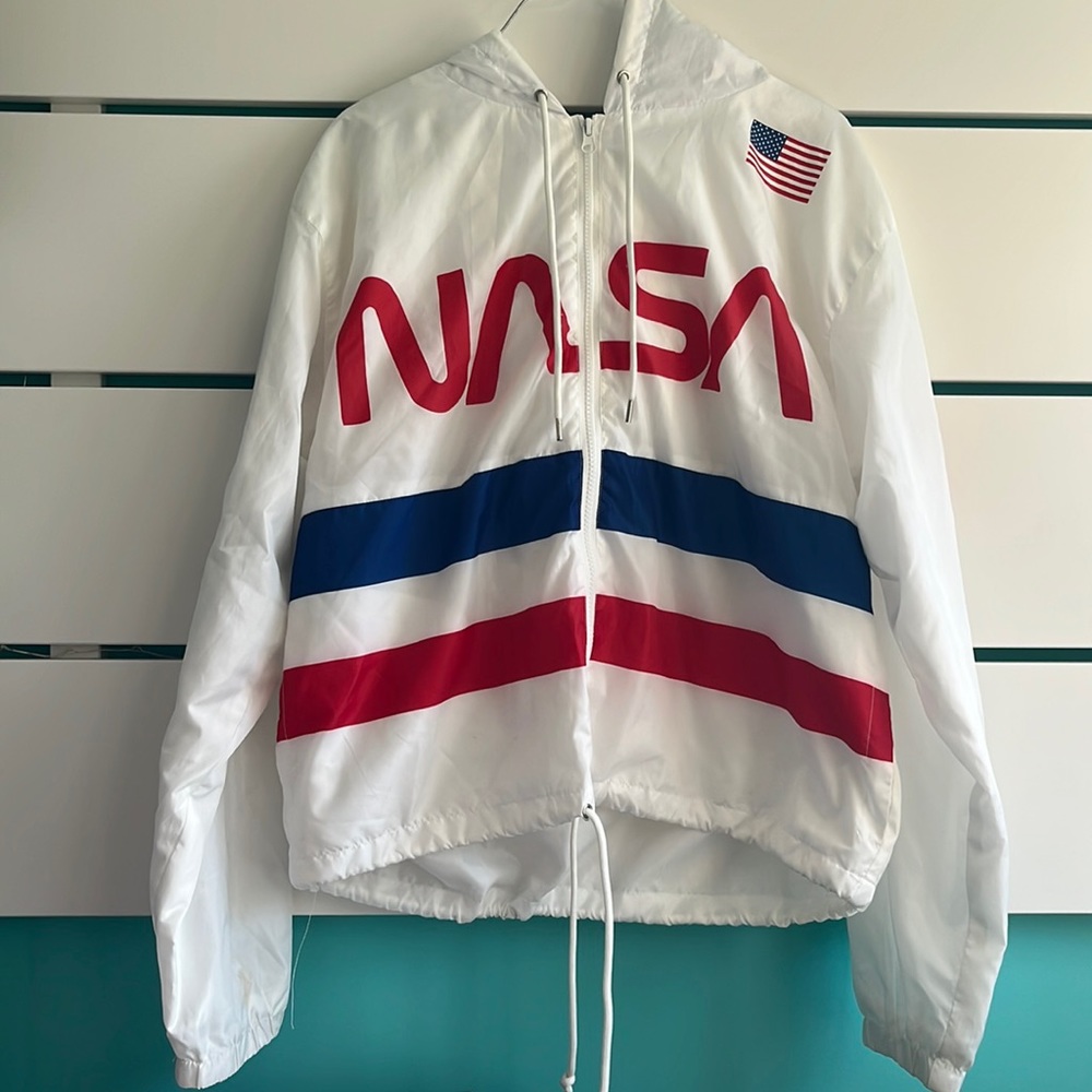 NASA rain jacket